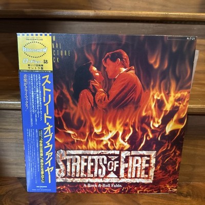 Streets Of Fire OST Vinyl Lp-Japanese Import With Obi And Insert VG+/VG+