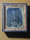 Antique Tintype Union Soldier Portrait