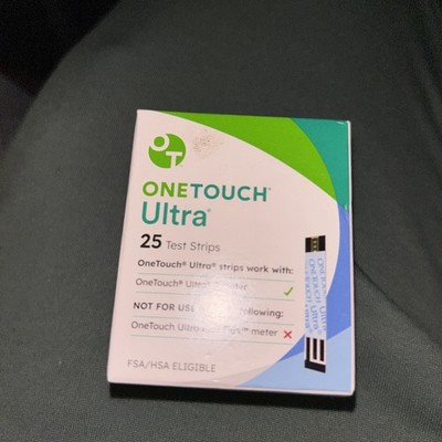 OneTouch Ultra 25 Test Strips  Expiration 05-31-2026