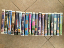 Lot of 19 Vintage Classic Disney Cartoon Children VHS Tapes Movie