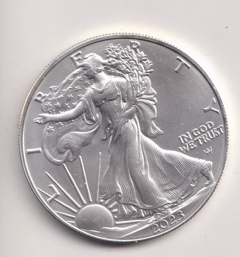 2023 W WALKING LIBERTY AMERICAN EAGLE .999 FINE SILVER DOLLAR COIN 1oz. $1 USA B