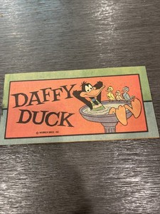 Daffy Duck Comic Strip Htf Vf