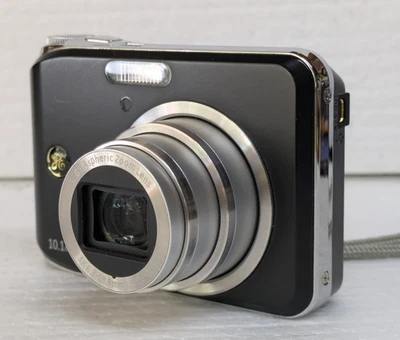 GE Digital Camera D1300 10.1MP General Electric Black Inc carry case - Image 1 of 4
