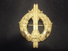 Premio sci esercito svedese ww2 livello oro per divisa