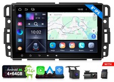 CAM DVR OBD Eonon Android 14 8" IPS Car Stereo Radio GPS DSP Audio For GMC Chevy