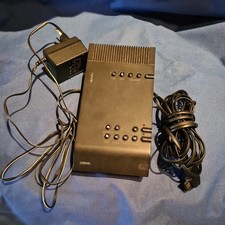 Loewe alphaTel Digitaler Anrufbeantworter Vintage Retro Design Schwarz Gebr. 