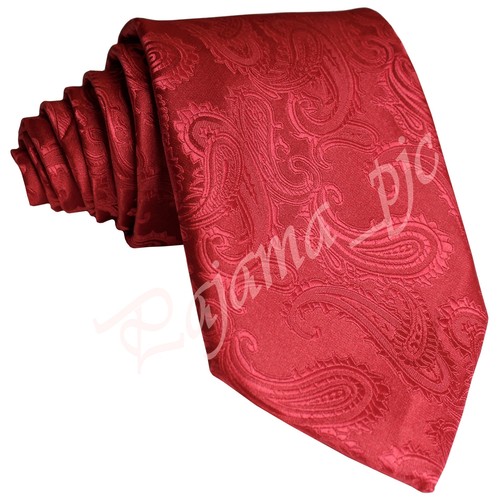 BRAND New Men's Microfiber Self tie Neck tie Paisley Wedding Party Prom Formal - Picture 16 of 30