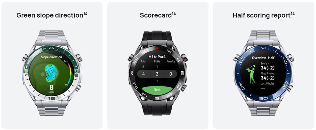 ラウンド用品・アクセサリー HUAWEI WATCH Ultimate Green mic21ダイビングショップ[ HUAWEI ] ファーウェイ HUAWEI WATCH