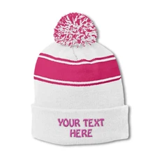 Custom Embroidered Sport Beanie for Men & Women Acrylic Winter Hats 1 Size