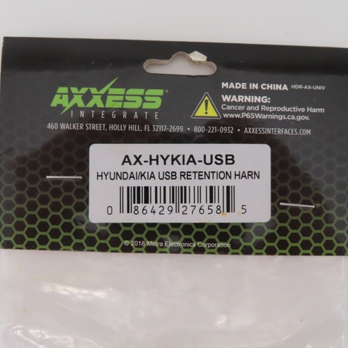 Axxess AX-HYKIA-USB Hyundai/Kia USB Retention Harness New - Bild 7 von 7