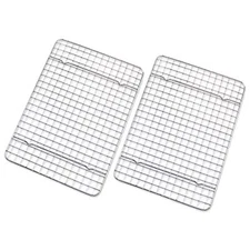 Checkered Chef Cooling Rack - 8” x 11 ¾" Set of 2  Assorted Sizes , Styles 