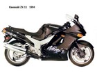 Kawasaki Ninja ZZR1100 ZX-11 D 1993-2001 Edelstahl Verkleidung Schrauben