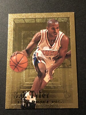 1994-95 Topps Embossed Golden Idol BJ Tyler #120 Rookie RC | eBay