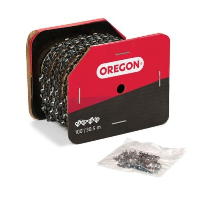 #ad #ad Oregon Full Chisel Saw Chain .404 Pitch .063 Gauge 100 ft Reel 68LX100U $447.60