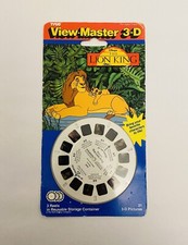 Vintage 1994 Tyco View Master 3-D The Lion King 3 Pack of Reels New Sealed