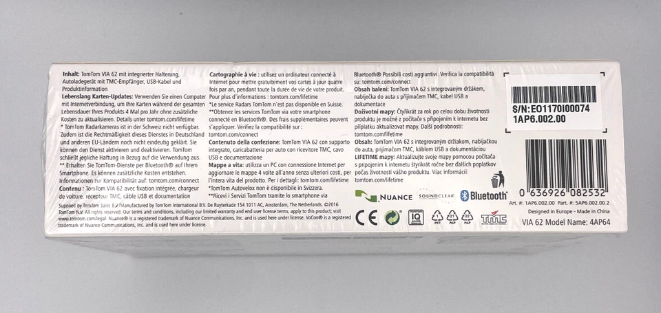 TomTom VIA 130 M EUROPA 45 Länder Free Lifetime Maps Freisprechen GPS Navigation - Bild 4 von 4
