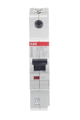 Packung 10 Stck. ABB Leitungsschutzschalter S401M-C16 SMISS LINE