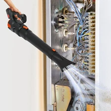 Handheld Leaf Blower Battery Powered Blower with 4.0Ah Battery and Charger