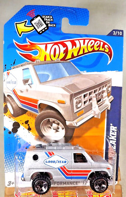 2012 Hot Wheels Kmart #143 HW Performance-Goodyear BAJA BREAKER Gray Variation