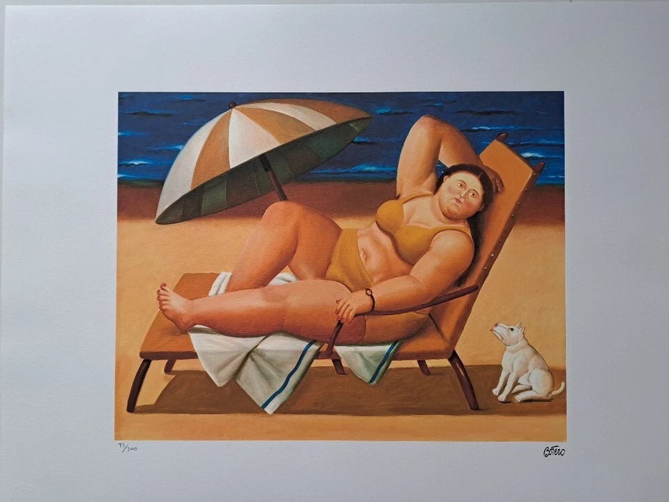 Fernando Botero Signed - Bather - Certificate — 第 2/4 张图片