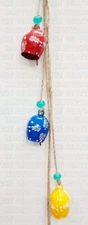 Festive Wall Hanging Home Garden Décor Harmony Cow Bells Christmas Bells Gift