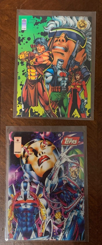 Deathmate Prologue Black Yellow Blue + Cards Image Comics Acclaim September 1993 - Picture 6 of 7