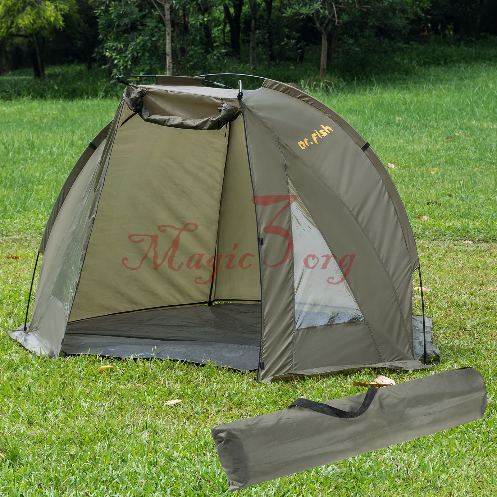 Carp Fishing Bivvy Day Shelter Tent 12 Man Fishing Bivvy Fits Carp