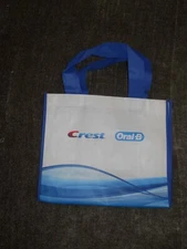 CREST Tote Bag  Reusable ~  12" x 10"  x 5.5" ~by Howe.