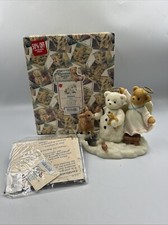 Cherished Teddies ANGELA 706809 Thanks For Helping Me Get My Wings