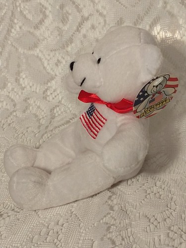 Flag Bear Patriotic Stuffed Animal Toys tblaz1 - Picture 2 of 12