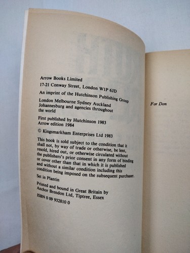 The Speaker of Mandarin By Ruth Rendell The First Lady Of Crime. Small VTG PB - Picture 7 of 7