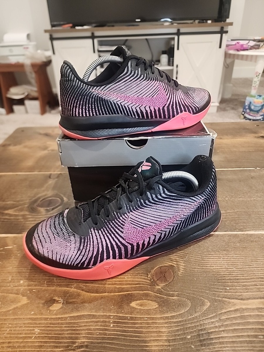 Nike Kobe Mentality 2 (2016) Black/Pink Size 8 Mens 818952