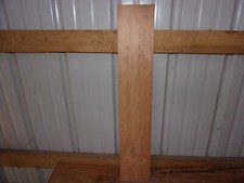 1 PC CHERRY WOOD WIDE KILN DRIED 28 9/16"X 5 3/16"X 3/4" LOT 594A FLAT