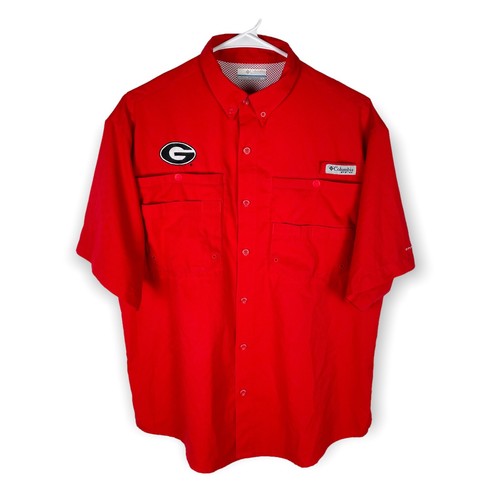 Georgia Bulldogs Columbia PFG Shirt Men 