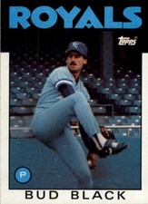 1986 Topps MLB Bud Black #697