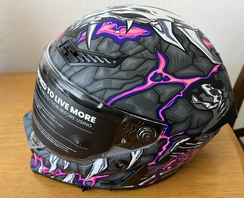 ILM Motorcycle Helmet MF509 Men’s Medium