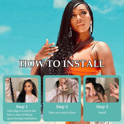 Human Braiding Hair for Micro Braids 26 Inch 100g Long Deep Wave Bulk Human Hai - Picture 4 of 6
