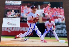 STEVEN MATZ SIGNED 8X10 PHOTO AUTOGRAPH ST. LOUIS CARDINALS JSA N2