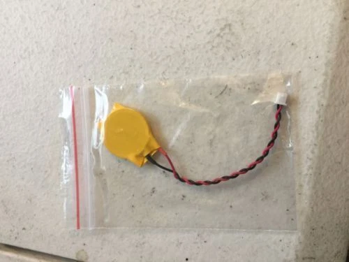 10X CMOS BIOS RTC BATTERY Lenovo X220 X230 T410 T420 CR2032 P/N 04W1642 2 wire - Image 3 of 4