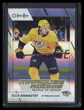 2023-24 O-Pee-Chee #564 Egor Afanasyev Rainbow #/350
