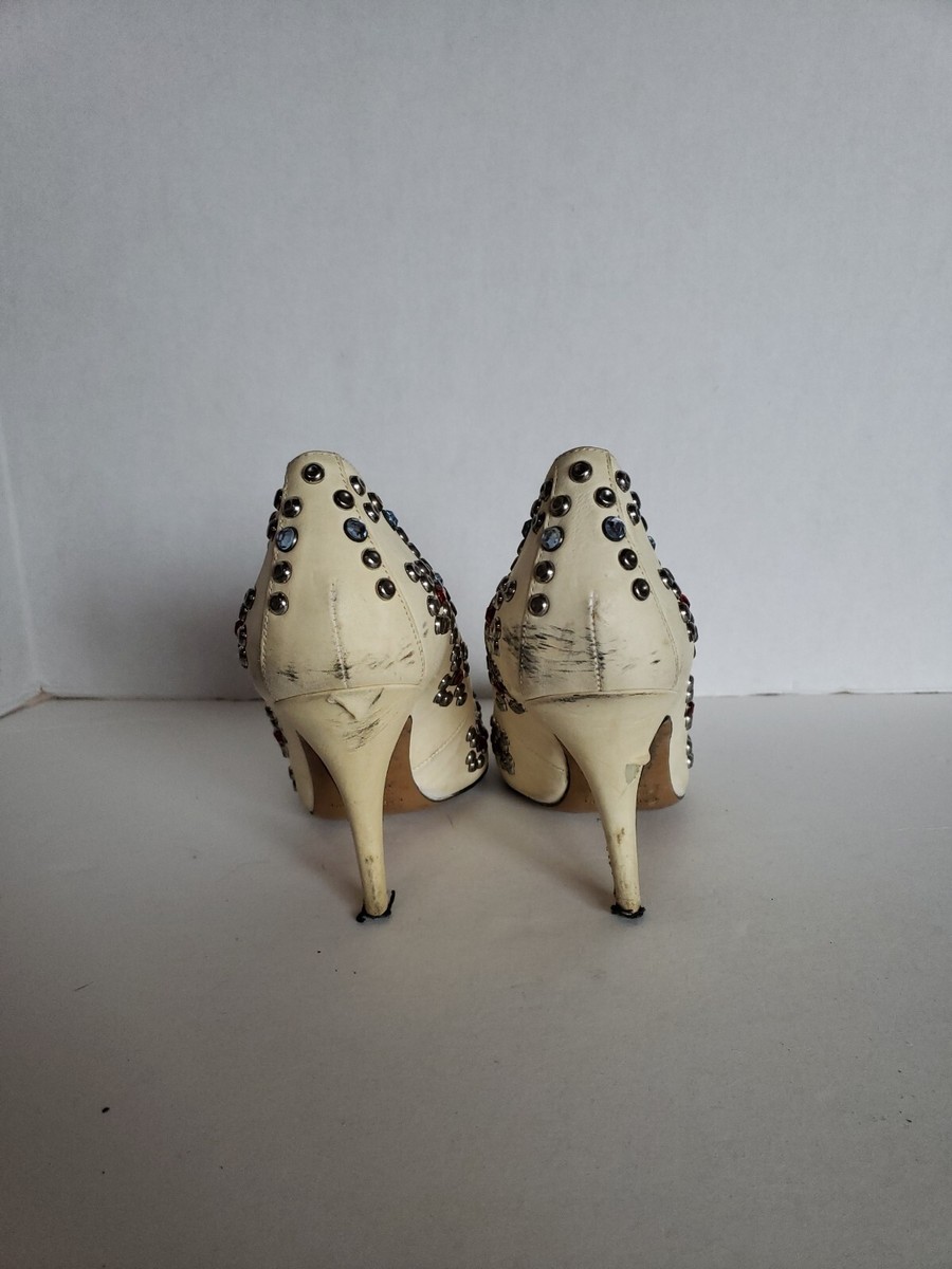 ISABELL MARANT WOMEN'S EMBELLISHED HIGH HEEL PUMP SHOES 41 ISABELL MARANT WOMEN'S EMBELLISHED HIGH HEEL PUMP SHOES 41