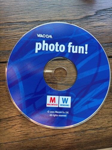 Wacom Photo Fun! (Vintage PC/Macintosh CD)