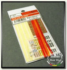 Model Factory Hiro 1/20 Seat Belt Set - Red