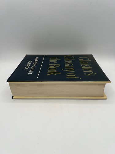 Glaisters Glossary of the Book Geoffrey Ashall Glaister 1979 2nd Edition HC - Foto 4 di 13