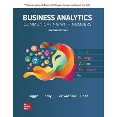Jaggia, S: ISE Business ��Analytics - Taschenbuch NEU Jaggia, Sanjiv 14.06.2022