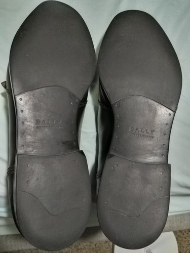 Bally of Switzerland men's distressed style Lavoli loafer shoes size 12 US - Picture 9 of 20