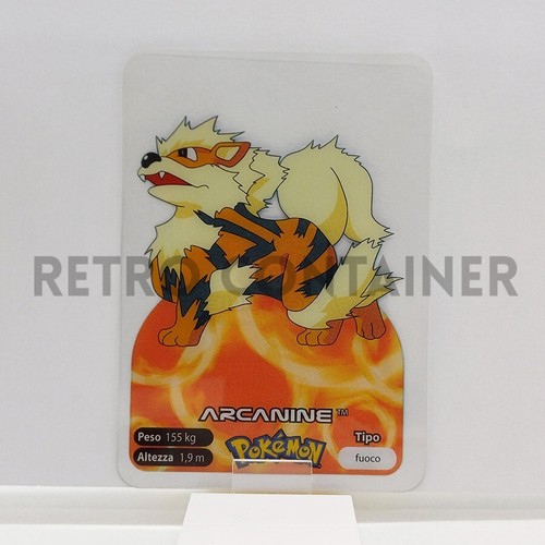NINTENDO POKEMON LAMINCARDS EDIBAS Cards 2006 - ITA - 59 Arcanine