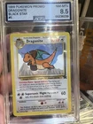 1999 Pokemon Game Dragonite Movie Black Star Promo #5 Graded AGS 8.5