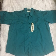 Campus Shirt 2x Green Short Sleeve Shirt Mens
