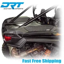 DRT Motorsports POLARIS 2024+ XP 1000 XP4 Air Intake Grill BLACK Silver Hex Mesh